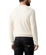 GUESS MASON PRINTED Rundhalspullover modulares Eis - Herrenpullover - 2