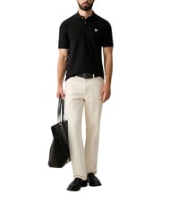 GUESS BASIC Poloshirt aus Baumwolle jetbla - Herren-Polo-Shirts/Herren-Polo-Shirt/Herrenpoloshirt/Herrenpoloshirts - 3