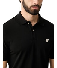 GUESS BASIC Poloshirt aus Baumwolle jetbla - Herren-Polo-Shirts/Herren-Polo-Shirt/Herrenpoloshirt/Herrenpoloshirts - 4