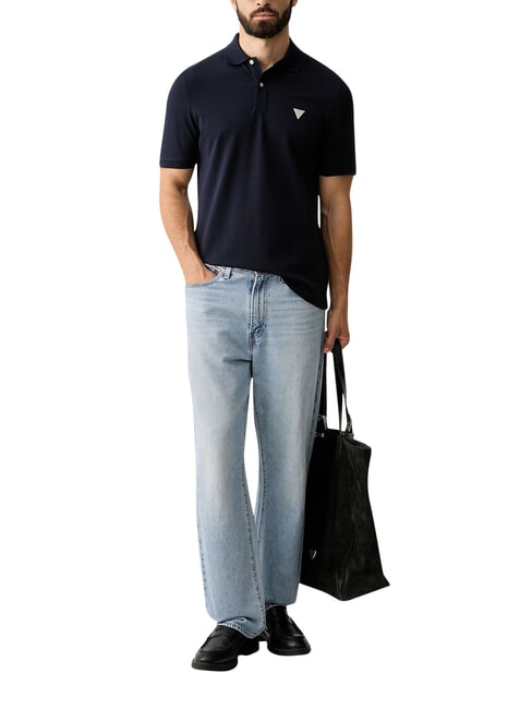 BASIC Poloshirt aus Baumwolle smartblue - Herren-Polo-Shirts/Herren-Polo-Shirt/Herrenpoloshirt/Herrenpoloshirts