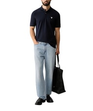GUESS BASIC Poloshirt aus Baumwolle smartblue - Herren-Polo-Shirts/Herren-Polo-Shirt/Herrenpoloshirt/Herrenpoloshirts - 3