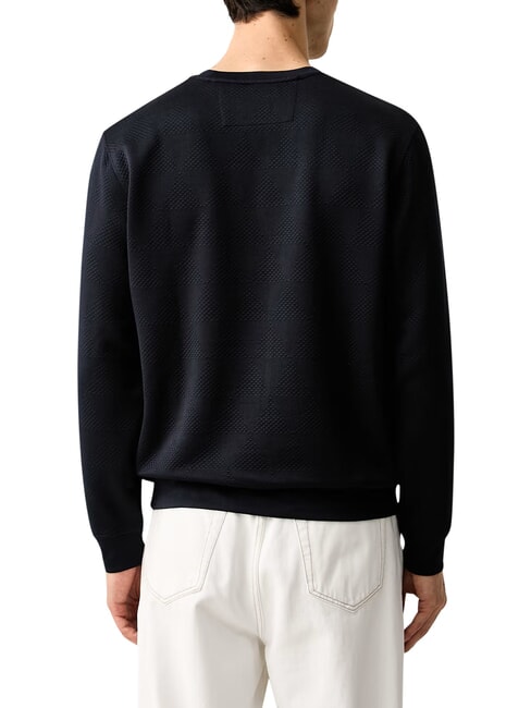 ALL OVER JACQUARD Rundhals-Sweatshirt ao macro 4g triangle - Sweatshirts Herren