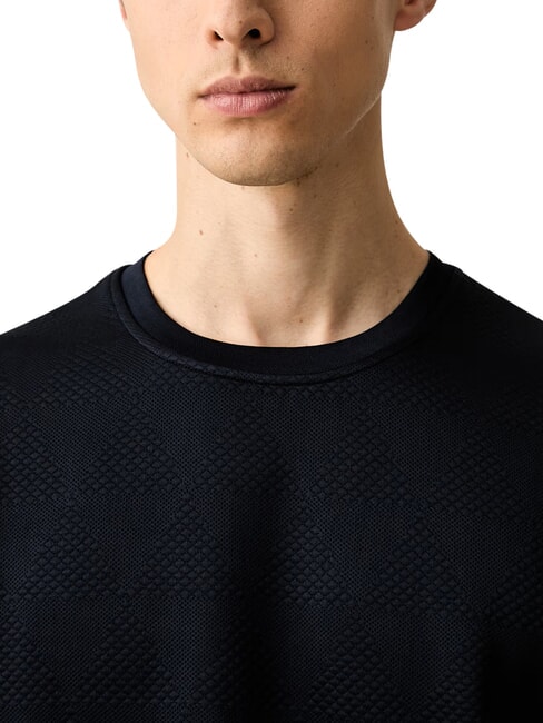 ALL OVER JACQUARD Rundhals-Sweatshirt ao macro 4g triangle - Sweatshirts Herren