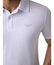 GUESS ESSENTIAL Kurzarm-T-Shirt purwei&szlig; - Herren-T-Shirts - 4