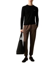 GUESS CORE Lang&auml;rmeliges T-Shirt, schmal geschnitten jetbla - Herrenpullover - 3