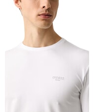 GUESS CORE Lang&auml;rmeliges T-Shirt, schmal geschnitten purwei&szlig; - Herrenpullover - 4