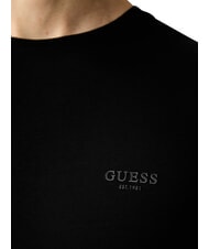 GUESS CORE Kurz&auml;rmeliges T-Shirt, schmal geschnitten jetbla - Herren-T-Shirts - 5