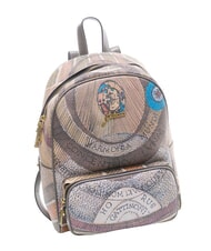 GATTINONI PLANETARIUM Mittelgro&szlig;er Rucksack Wilde Aquarellfarbe/ Dunkeltaupe - Damentaschen - 2