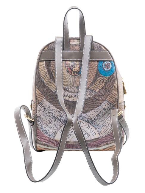 PLANETARIUM Mittelgro&szlig;er Rucksack Wilde Aquarellfarbe/ Dunkeltaupe - Damentaschen