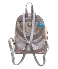 GATTINONI PLANETARIUM Mittelgro&szlig;er Rucksack Wilde Aquarellfarbe/ Dunkeltaupe - Damentaschen - 4