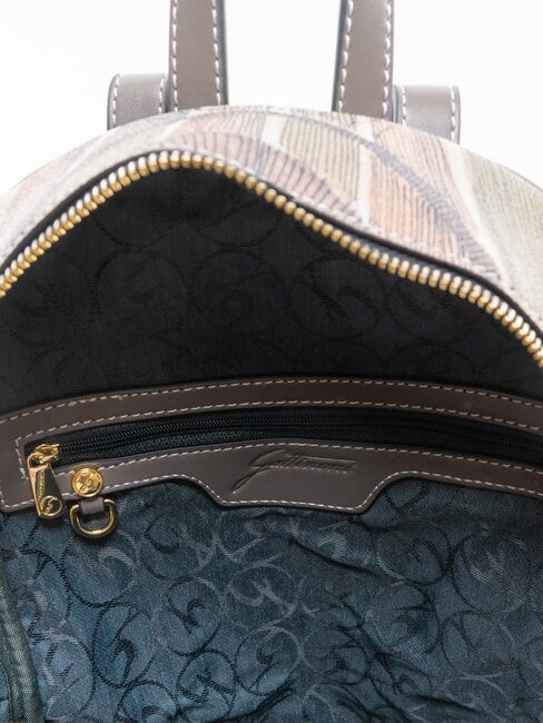 PLANETARIUM Mittelgro&szlig;er Rucksack Wilde Aquarellfarbe/ Dunkeltaupe - Damentaschen
