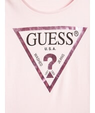 GUESS KIDS T-Shirt mit Dreieck-Logo Ballett rosa - Kinder-T-Shirt - 3