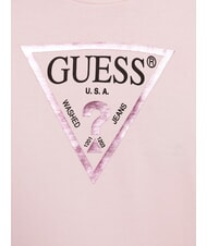 GUESS CORE KIDS Sweatshirt mit Dreieck-Logo-Print Ballett rosa - Sweatshirts Kinder - 3