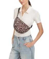 GUESS GIRL ALLOVER Schultertasche, verstellbar Leopardenmuster-Kurse - Damentaschen - 2