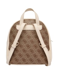 GUESS GIRL Rucksack mit Vordertasche 4g aop beige wei&szlig; - Damentaschen - 3