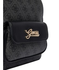 GUESS GIRL Rucksack mit Vordertasche jetbla - Damentaschen - 6