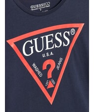 GUESS KIDS CORE Baumwoll-T-Shirt smartblue - Kinder-T-Shirt - 3