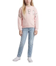 GUESS KIDS ACTIVE Sweatshirt mit Rundhalsausschnitt, reine Baumwolle - Sweatshirts Kinder