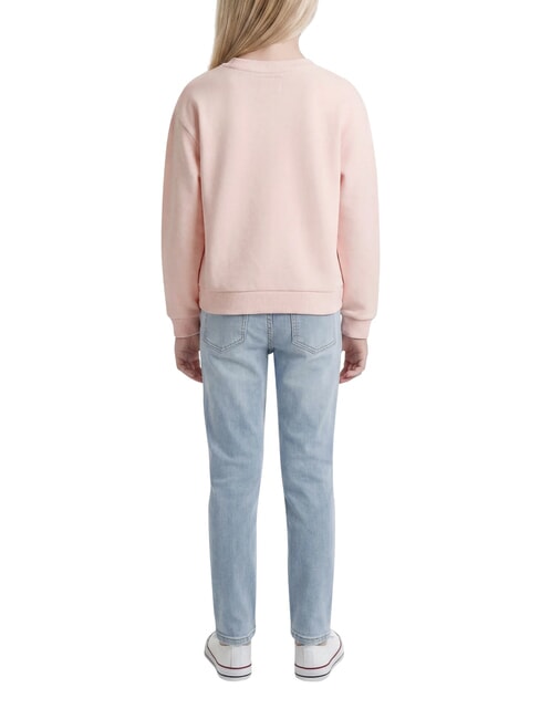 KIDS ACTIVE Sweatshirt mit Rundhalsausschnitt, reine Baumwolle Ballett rosa - Sweatshirts Kinder