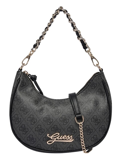 GIRL Schultertasche mit Kettenriemen jetbla - Damentaschen