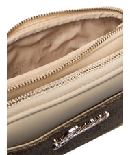 GUESS GIRL MINI ME Mini-Schultertasche 4g aop beige wei&szlig; - Damentaschen - 5
