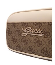 GUESS GIRL MINI ME Mini-Schultertasche 4g aop beige wei&szlig; - Damentaschen - 6