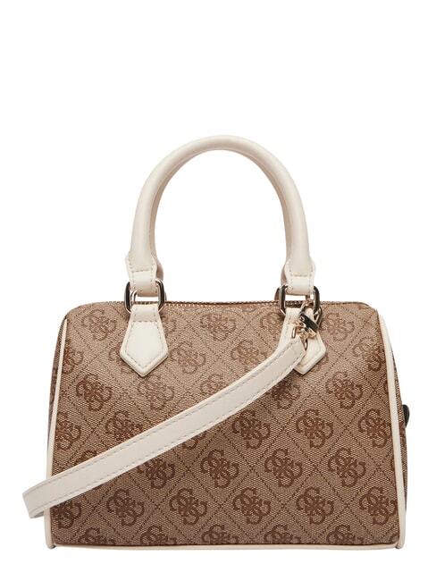 GIRL MINI ME Mini-Handtasche mit Schulterriemen 4g aop beige wei&szlig; - Damentaschen