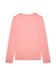 GUESS KIDS Langarm-T-Shirt mit Strasssteinen s&uuml;&szlig;es Rosa - Kinder-T-Shirt - 2