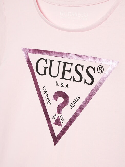 KIDS T-Shirt mit Dreieck-Logo-Print Ballett rosa - Kinder-T-Shirt