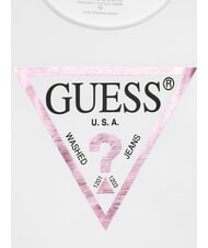 GUESS KIDS T-Shirt mit Dreieck-Logo-Print purwei&szlig; - Kinder-T-Shirt - 3