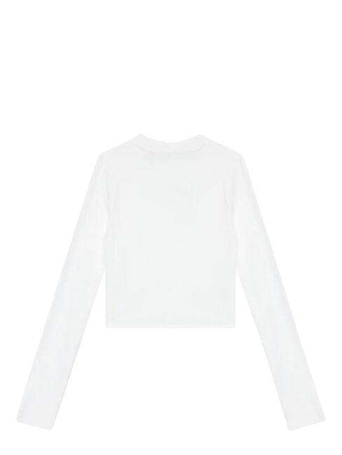 KIDS Lang&auml;rmeliges Stretch-T-Shirt purwei&szlig; - Kinder-T-Shirt