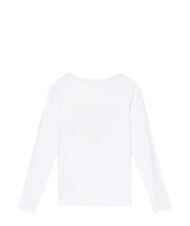GUESS KIDS Langarm-T-Shirt mit Strasssteinen - Kinder-T-Shirt