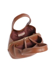 COCCINELLE NELL Schultertasche mit Schultergurt Cognac - Damentaschen - 4
