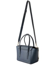 COCCINELLE DOUBLE BEAT WAX Schultertasche mit Schultergurt Mitternachtsblau - Damentaschen - 2