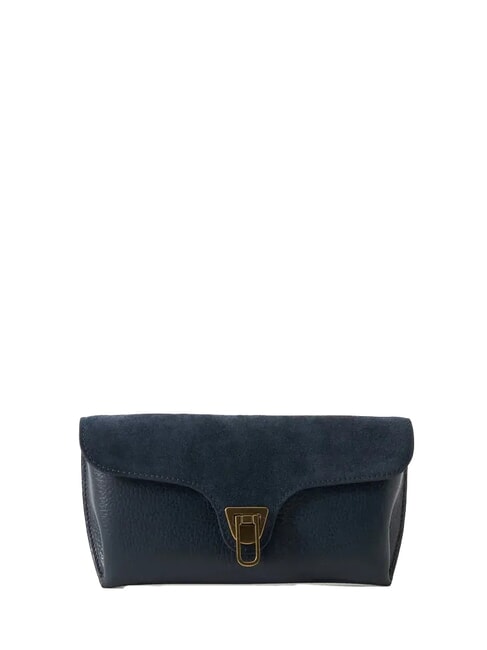 DOUBLE BEAT WAX Schultertasche mit Schultergurt Mitternachtsblau - Damentaschen
