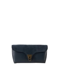 COCCINELLE DOUBLE BEAT WAX Schultertasche mit Schultergurt Mitternachtsblau - Damentaschen - 3