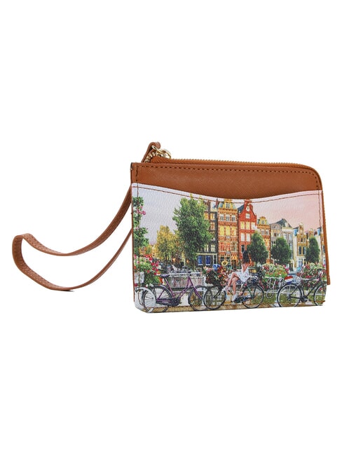 YESBAG Kartenetui mit Rei&szlig;verschluss und Armband Blumenfluss - Brieftaschen Damen
