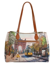 YNOT YESBAG Einkaufstasche, Umh&auml;ngetasche Spritzer - Damentaschen - 3