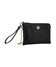 YNOT HAPPY Clutch mit Schulterriemen und Handgelenktasche Schwarz - Damentaschen - 2