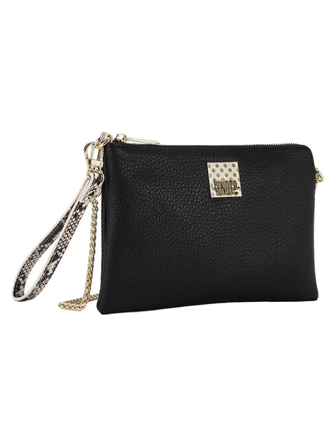 RACHEL Mini-Schultertasche mit Handgelenkschlaufe Schwarz - Damentaschen