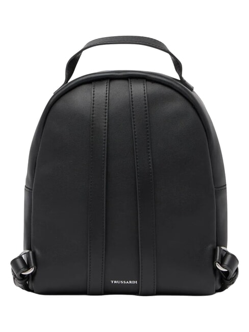 SOCIETY Lederrucksack Schwarz - Damentaschen