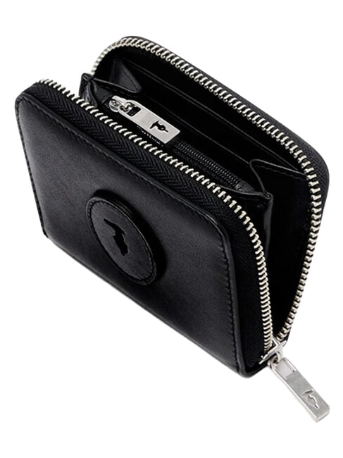 SOCIETY Ledergeldb&ouml;rse Schwarz - Brieftaschen Damen