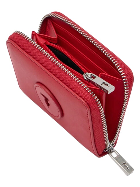 SOCIETY Ledergeldb&ouml;rse Rot - Brieftaschen Damen