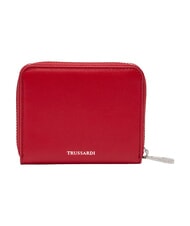 TRUSSARDI SOCIETY Ledergeldb&ouml;rse Rot - Brieftaschen Damen - 3