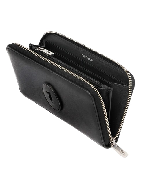 SOCIETY Rei&szlig;verschluss-Geldb&ouml;rse Schwarz - Brieftaschen Damen
