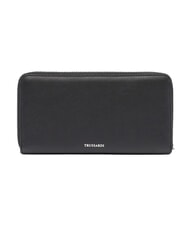 TRUSSARDI SOCIETY Rei&szlig;verschluss-Geldb&ouml;rse Schwarz - Brieftaschen Damen - 3