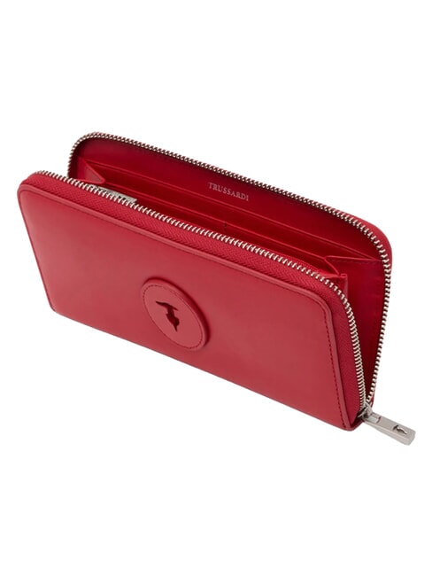 SOCIETY Rei&szlig;verschluss-Geldb&ouml;rse Rot - Brieftaschen Damen