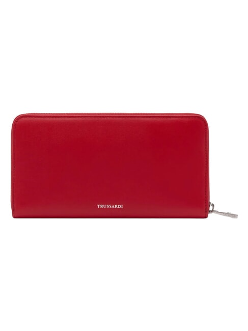 SOCIETY Rei&szlig;verschluss-Geldb&ouml;rse Rot - Brieftaschen Damen