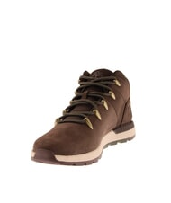 TIMBERLAND SPRINT TREKKER MID  Stiefeletten aus Leder  dunkelbraunes Nubukleder schwarz - Herrenschuhe - 3