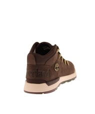 TIMBERLAND SPRINT TREKKER MID  Stiefeletten aus Leder  dunkelbraunes Nubukleder schwarz - Herrenschuhe - 4